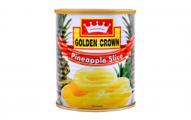 Golden Crown Pineapple Slice   Tin  840 grams